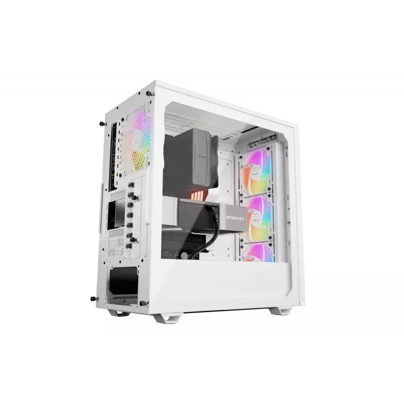 PC-Gehäuse be quiet! Pure Base 501 LX White Midi Tower
