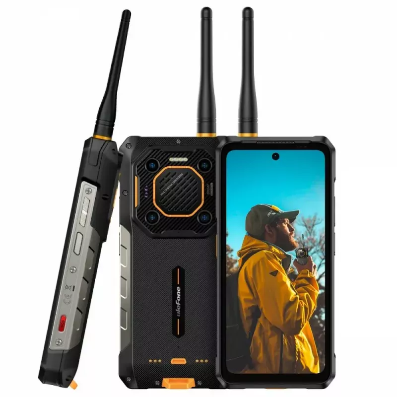 Smartphone UleFone Armor 26 Ultra 6,1 Zoll 12 GB RAM 512 GB Speicher Schwarz
