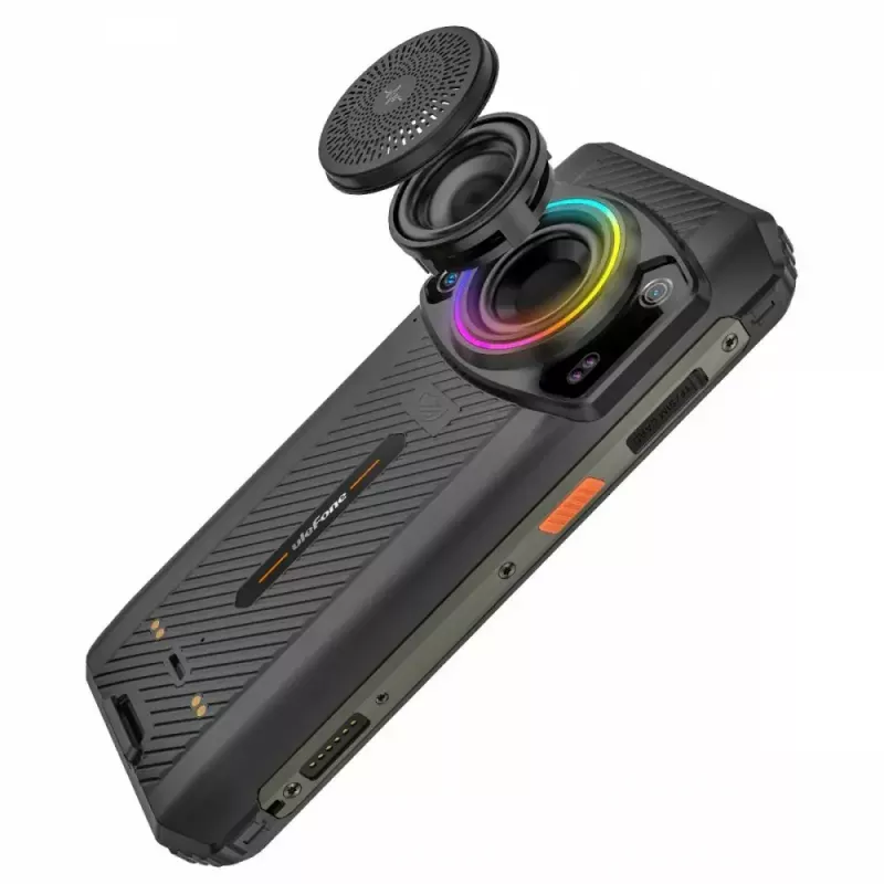Smartphone UleFone Armor 21 — 6,58-Zoll-Display, 8 GB RAM, 256 GB Speicher, Schwarz