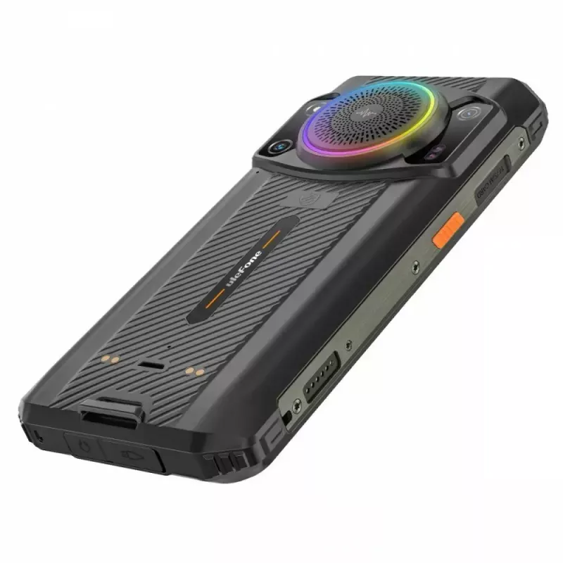 Smartphone UleFone Armor 21 — 6,58-Zoll-Display, 8 GB RAM, 256 GB Speicher, Schwarz