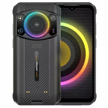 Smartphone UleFone Armor 21 — 6,58-Zoll-Display, 8 GB RAM, 256 GB Speicher, Schwarz