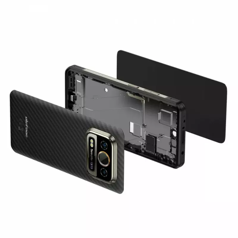 Smartphone UleFone Armor 25T 6,0 Zoll 6/256 GB Frost Schwarz, Energieeffizienzklasse B