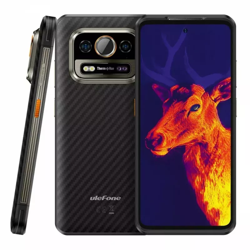 Smartphone UleFone Armor 25T 6,0 Zoll 6/256 GB Frost Schwarz, Energieeffizienzklasse B