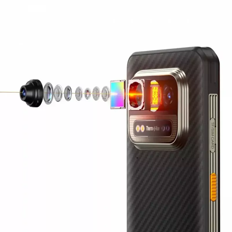 Smartphone UleFone Armor 25T 6,0 Zoll 6/256 GB Frost Schwarz, Energieeffizienzklasse B