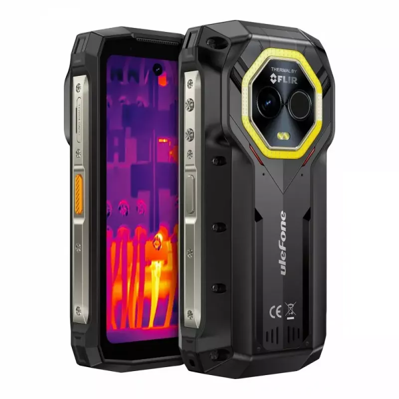 Smartphone UleFone Armor Mini 20T Pro 5G, 4,7-Zoll-Display, 8 GB RAM, 256 GB Speicher, Schwarz