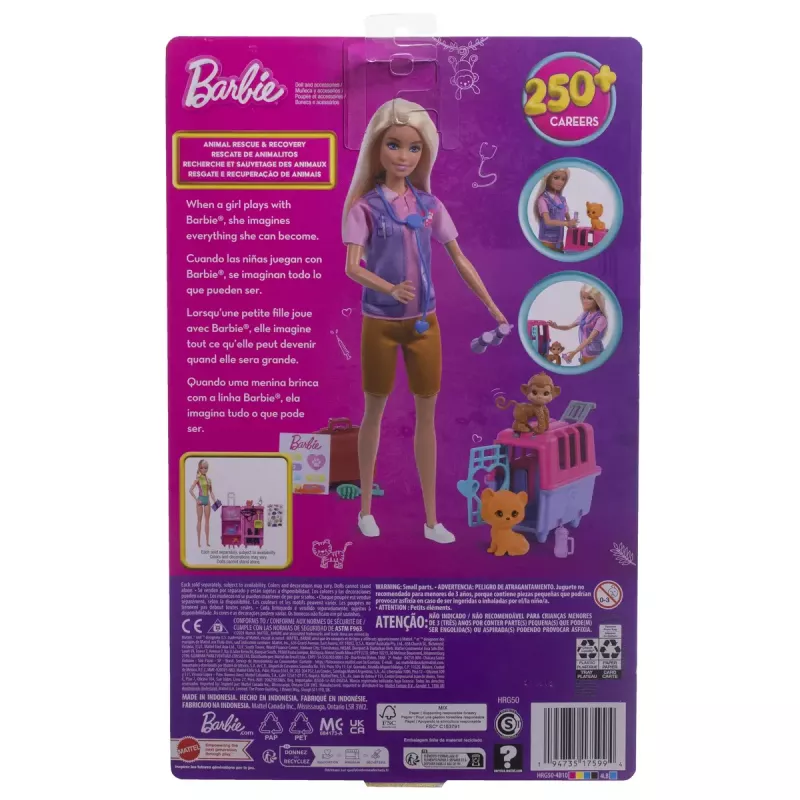 Modepuppe Mattel Barbie HRG50 Mehrfarbig 3+ Jahre