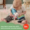 Stofftier MATTEL Fisher-Price Planet Friends Riesige-Ohren-Elefant HKD63, Plüschelefant-Begleiter