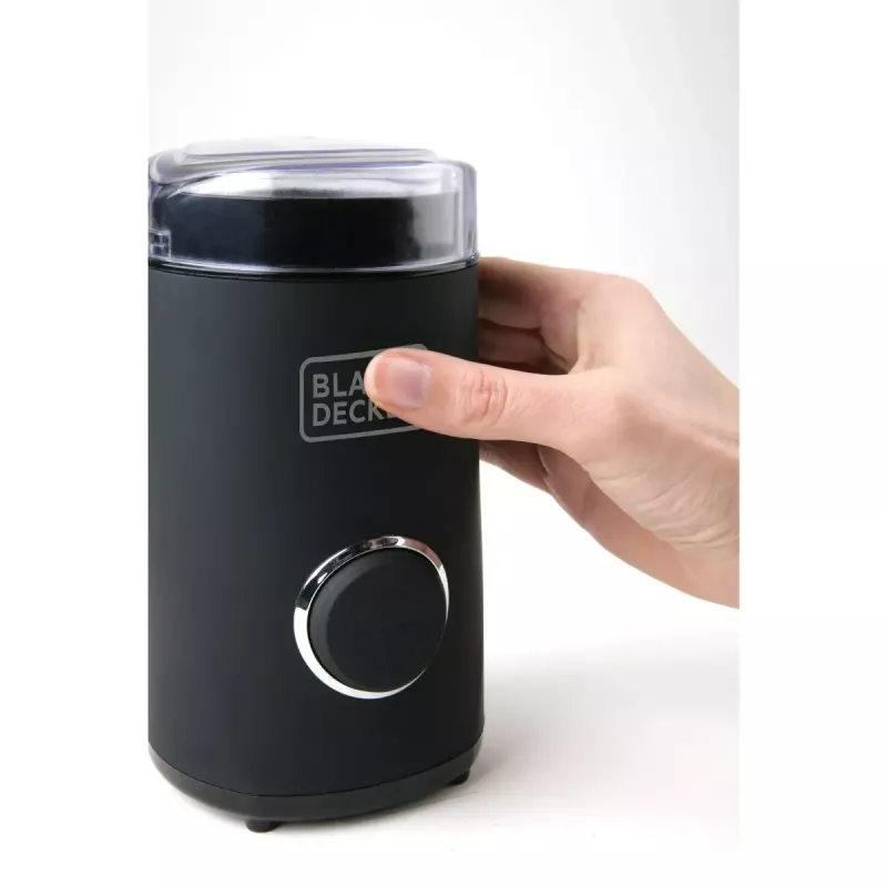 Kaffeemühle Schwarz & Decker BXCG150E — 150 W, 50 g Kapazität, Edelstahlklingen, Tastensteuerung