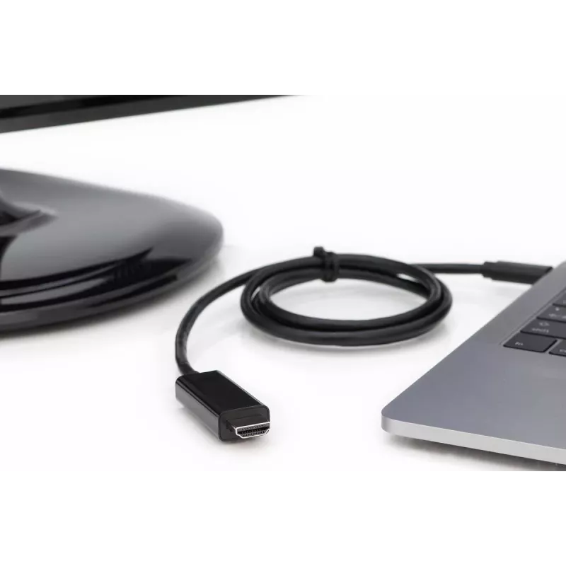 DIGITUS USB Type-C Gen2 to HDMI-A Adapter Cable - 5m