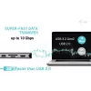 i-tec Metal USB-C Nano 3x Display Dock, 2x HDMI 1x USB-C Video + Power Delivery 140 W