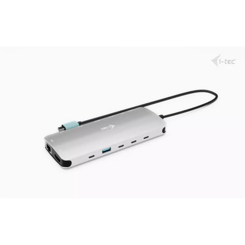 i-tec Metal USB-C Nano 3x Display Dock, 2x HDMI 1x USB-C Video mit Power Delivery 140W + Universal-Ladegerät 140 W