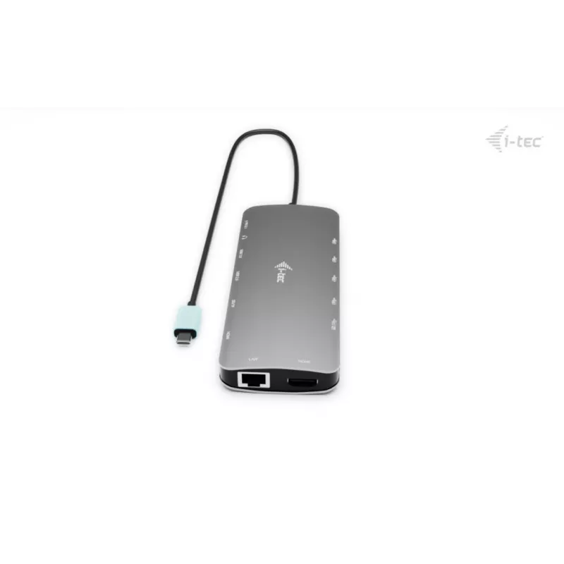 i-tec Metal USB-C Nano 3x Display Dock, 2x HDMI 1x USB-C Video mit Power Delivery 140W + Universal-Ladegerät 140 W