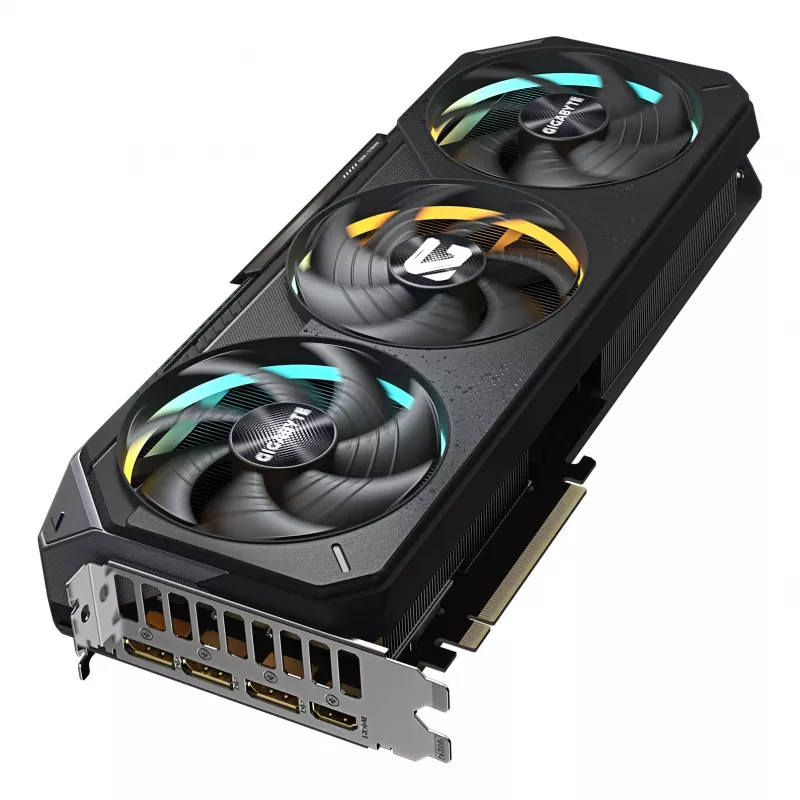 GIGABYTE GeForce RTX 5070 GAMING OC 12G Grafikkarte - 12 GB GDDR7, 192 Bit, PCI-E 5.0, 2625 MHz Kern-Takt, 3 x DP 2.1a, 1 x HDMI 2.1b, NVIDIA DLSS 4, GV-N5070GAMING OC-12GD