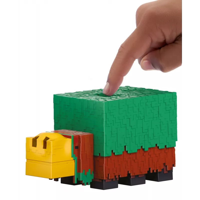 Minecraft Sniffer Action-Figur mit spielgetreuen Geräuschen, 3,25-Zoll-Sammelfigur