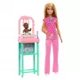 Barbie Baby Doctor Puppe mit blonder Modepuppe, 1 Babypuppe, Möbel & Zubehör