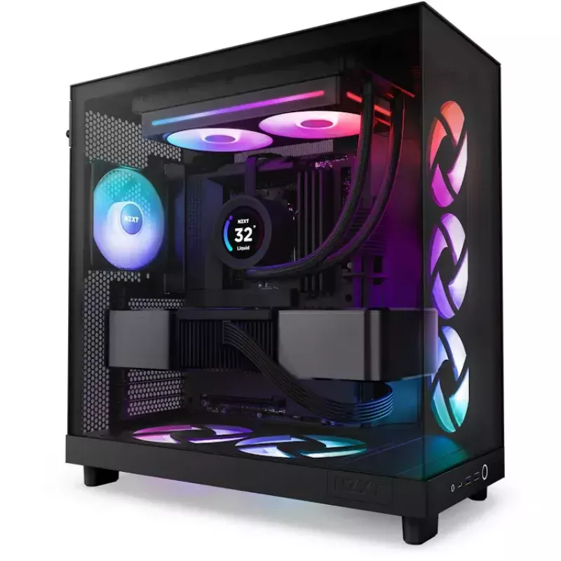 Lüfter NZXT RF-U24HF-B1 120 mm 500-2400 U/min Schwarz