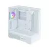 PC-Gehäuse Zalman P40 Prism Weiß Midi Tower