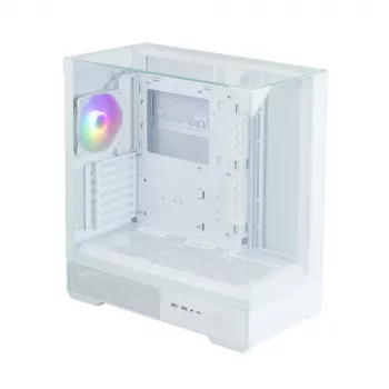 PC-Gehäuse Zalman P40 Prism Weiß Midi Tower