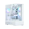 PC-Gehäuse Zalman P40 Prism Weiß Midi Tower