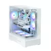 PC-Gehäuse Zalman P40 Prism Weiß Midi Tower