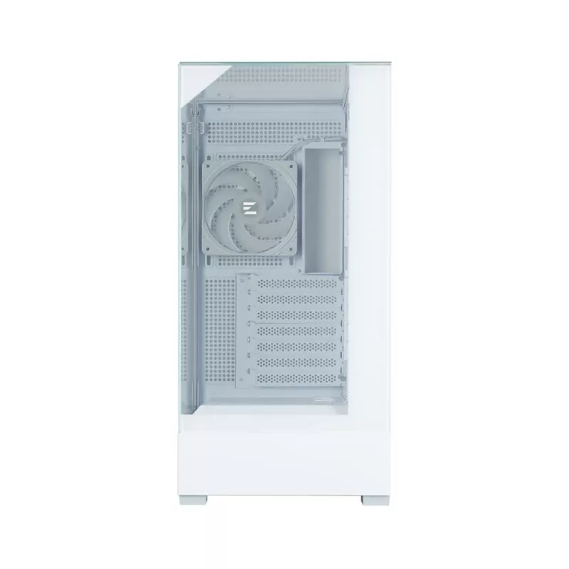 PC-Gehäuse Zalman P40 Prism Weiß Midi Tower