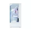 PC-Gehäuse Zalman P40 Prism Weiß Midi Tower