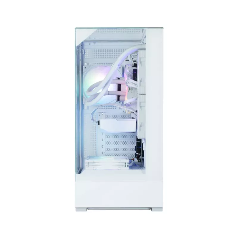 PC-Gehäuse Zalman P40 Prism Weiß Midi Tower