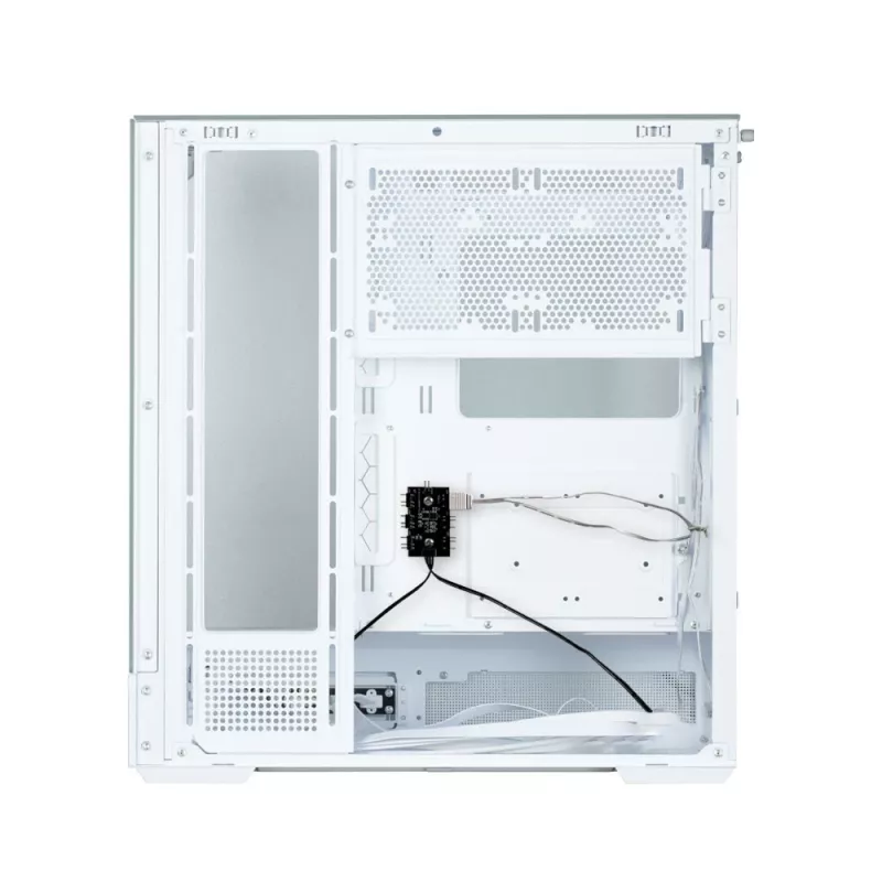 PC-Gehäuse Zalman P40 Prism Weiß Midi Tower