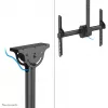 Neomounts CL35-440BL16L Monitor-/TV-Deckenhalterung 37-70 Zoll - H 106-156 cm