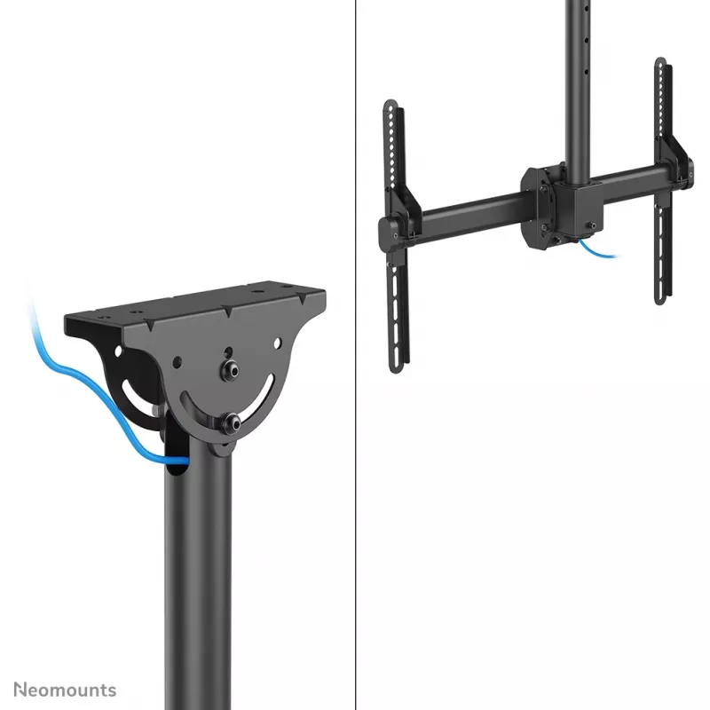 Neomounts CL35-440BL16L Monitor-/TV-Deckenhalterung 37-70 Zoll - H 106-156 cm