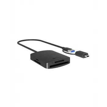 ICY BOX IB-CR302-CU3 Kartenleser USB 3.2 Gen 1 (3.1 Gen 1) Type-A Schwarz