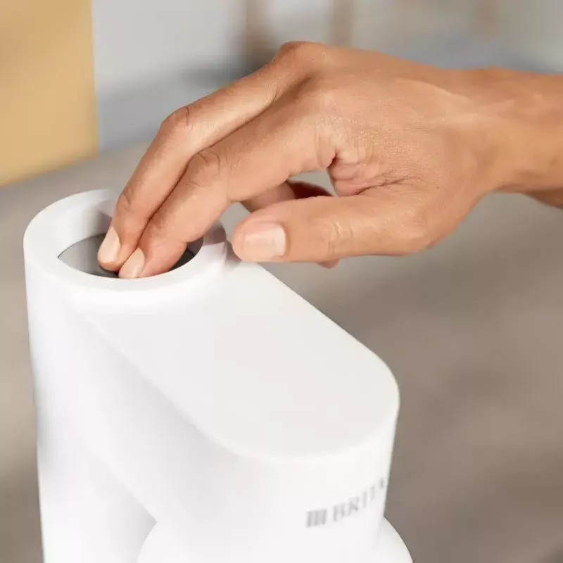 Sodabereiter BRITA Carbonator 1046730 Weiß — kompakter Tischsprudler mit 2 Flaschen (231×126×443 mm)