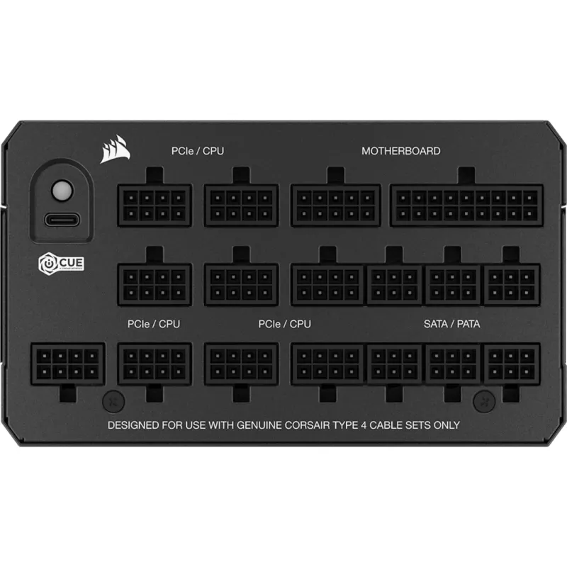Netzteil CORSAIR HX1200 1200 W ATX 24-Pin vollmodular 80 PLUS Platinum schwarz 14 cm Lüfter