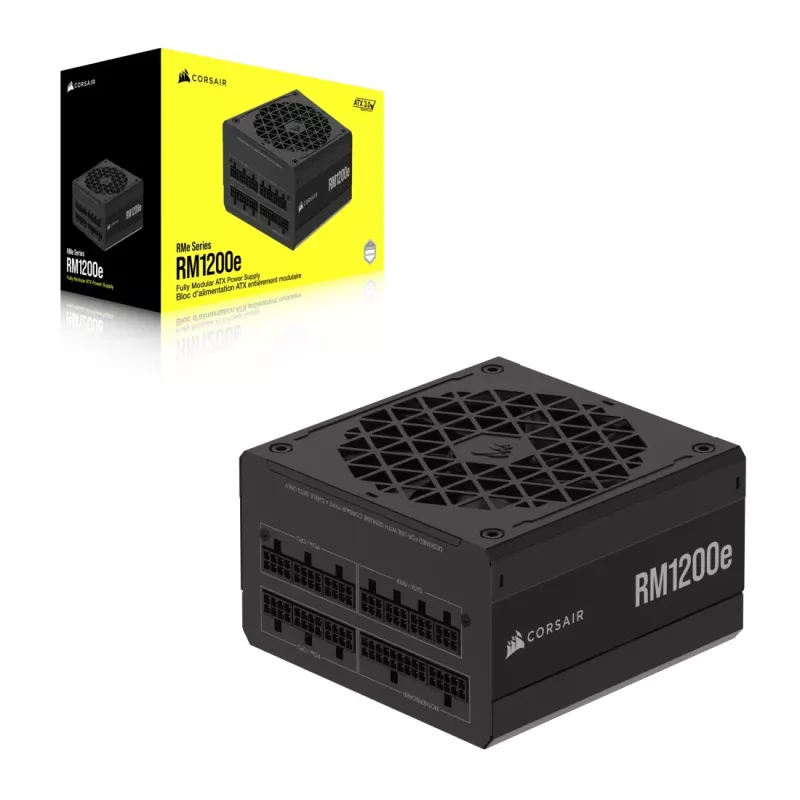 CORSAIR Netzteil – RMe-Serie RM1200e, vollmodular, geräuscharm