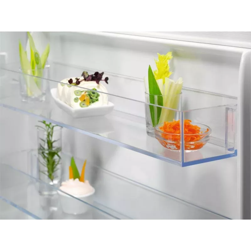 Einbaukühlschrank Electrolux LNT6NE18S – 257 L, Touch-Bedienung, Gefrierfach unten, No Frost, Weiß