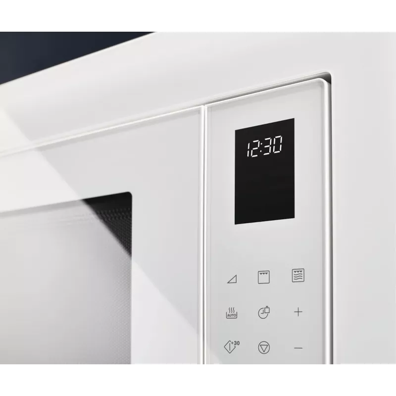 Solo-Mikrowelle Electrolux LMS2203EMX — 700 W, 20 l, Edelstahl/Schwarz, Einbau (56×35×38 cm)