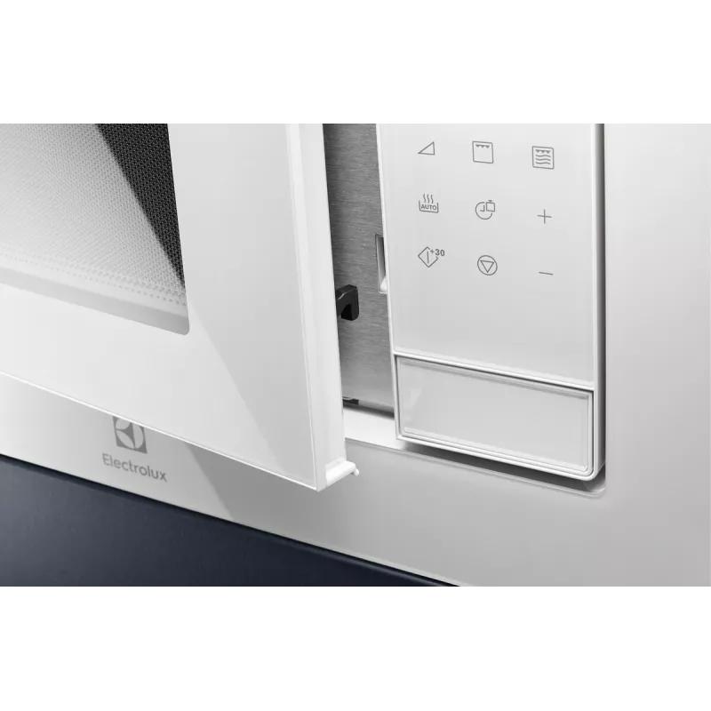Solo-Mikrowelle Electrolux LMS2203EMX — 700 W, 20 l, Edelstahl/Schwarz, Einbau (56×35×38 cm)