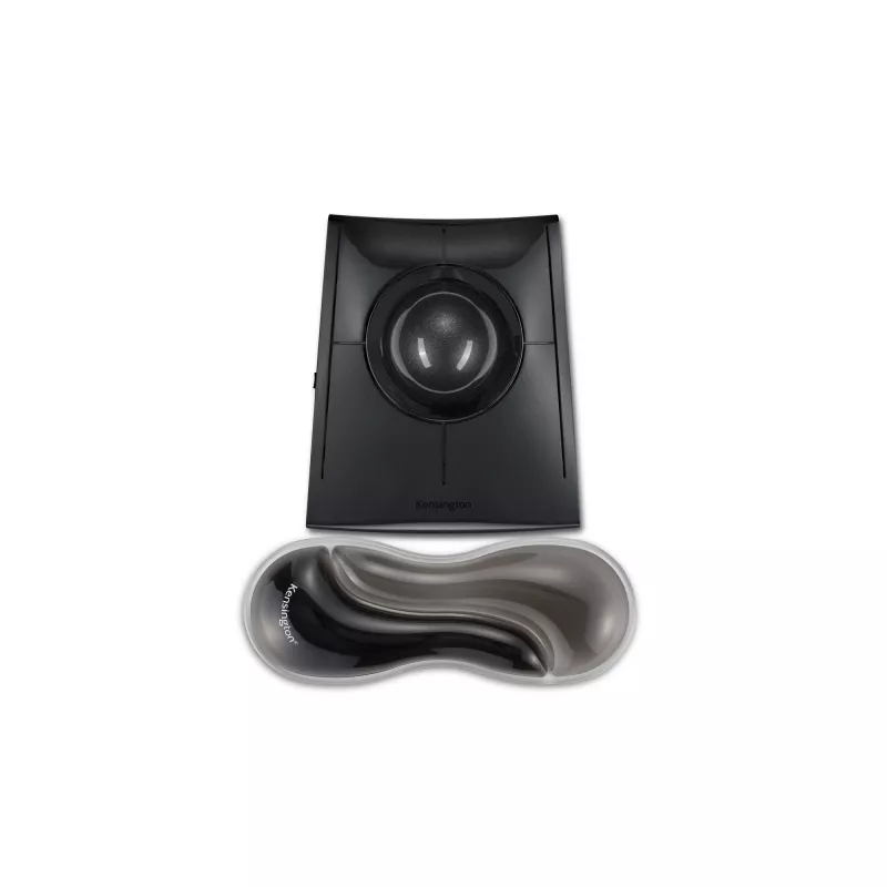 Kensington schlank Duo Gel Maus-/Trackball-Handgelenkauflage – Grau, Grau, Gel, Thermoplastisches Polyurethan (TPU), China, MIL-STD-810H Method 504.3 Kontamination durch Flüssigkeiten, 192 mm, 72 mm