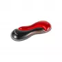 Kensington Slim Duo Gel Mouse/Trackball Wrist Rest - Rot, Rot, Gel, Thermoplastisches Polyurethan (TPU), China, MIL-STD-810H Methode 504.3 Kontamination durch Flüssigkeiten, 192 mm, 72 mm