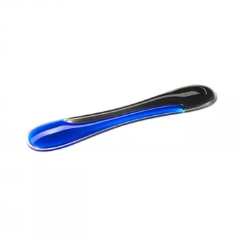 Kensington schlank Duo Gel Tastatur Wrist Rest - Blau, Blau, Gel, Thermoplastisches Polyurethan (TPU), China, MIL-STD-810H Methode 504.3 Kontamination durch Flüssigkeiten, 490 mm, 95 mm