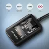SSD-Gehäuse AXAGON ADM2-AM USB-A 10 Gbit/s für einzelne M.2 NVMe/SATA-Laufwerk, USB 3.2 Gen 2, 10 cm Kabel, schwarz