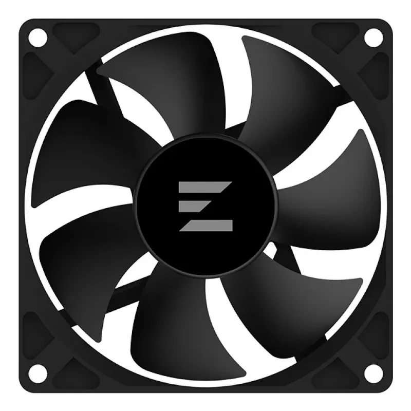 Zalman CNPS4X Schwarz V2 Computer-Kühlsystem Prozessorlüfter 9,2 cm 1 Stk.