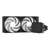 Zalman ALPHA2 DS A24 Schwarz Computer-Kühlsystem Prozessor All-in-One-Flüssigkeitskühler 12 cm 1 Stk.