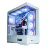 PC-Gehäuse Zalman P50 DS Weiß Midi Tower