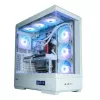 PC-Gehäuse Zalman P50 DS Weiß Midi Tower