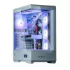 PC-Gehäuse Zalman P50 DS Weiß Midi Tower