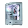 PC-Gehäuse Zalman P50 DS Weiß Midi Tower