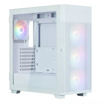 PC-Gehäuse Zalman S5 NEO WHITE Midi Tower