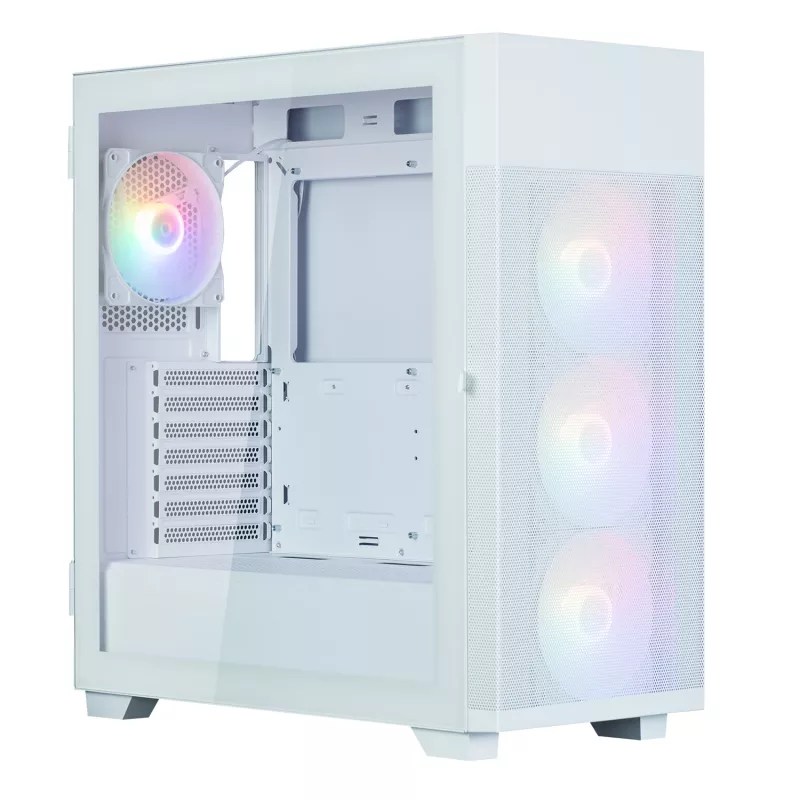 PC-Gehäuse Zalman S5 NEO WHITE Midi Tower