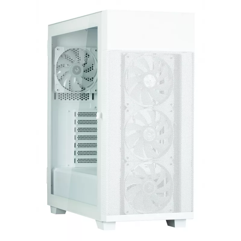 PC-Gehäuse Zalman S5 NEO WHITE Midi Tower